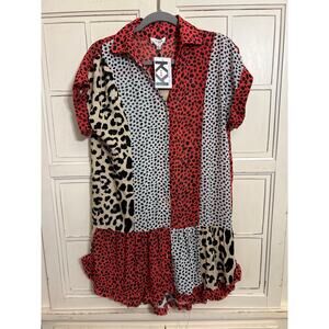 NWT Umgee size small animal print dress